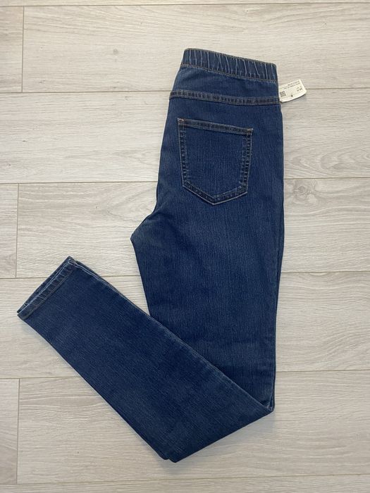 Blugi noi marimea 36, talie elastica