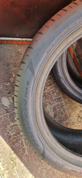 2 Anvelope Pirelli 275 40 R20 de vara Run-flat