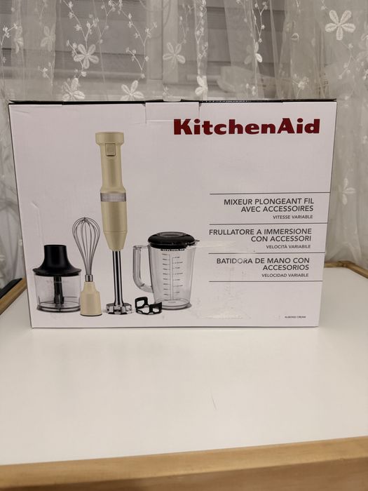 Blender vertical, Almond Cream - KitchenAid