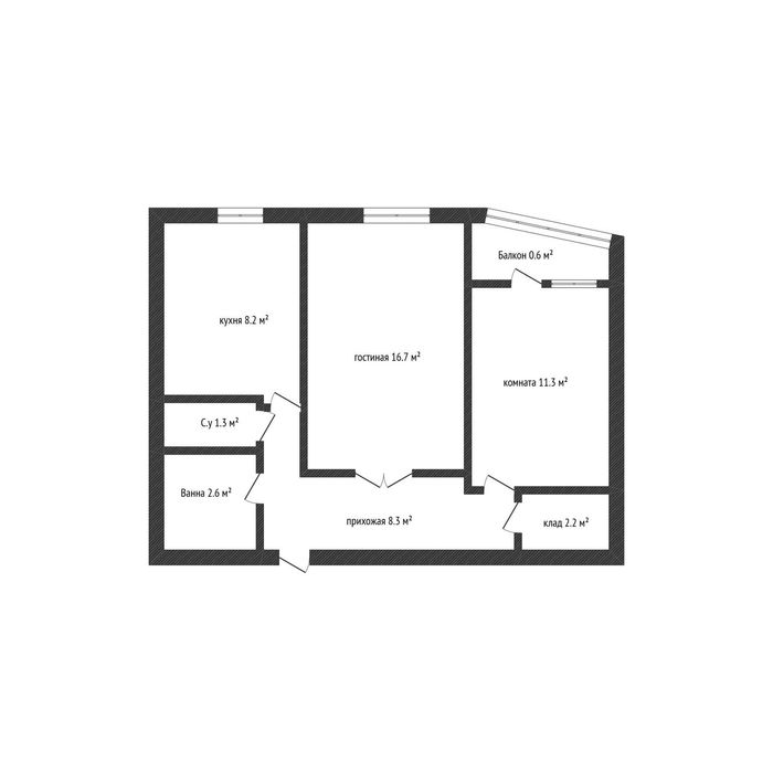 Продажа 2-комнатной квартиры