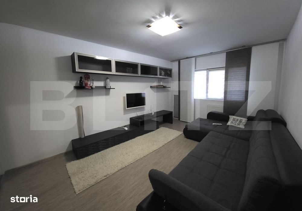 Apartament cu 3 camere,  zona Stefan cel Mare; Parter inalt