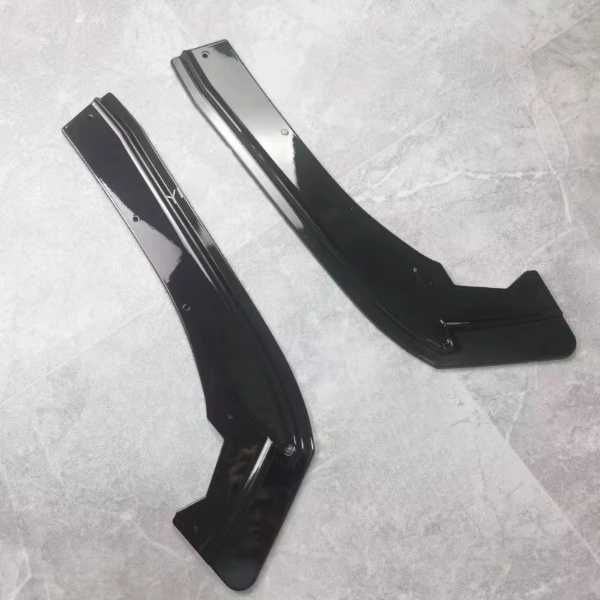 Extensii Splitere Prelungiri Extensie Bara Spate BMW F30, Negru Lucios