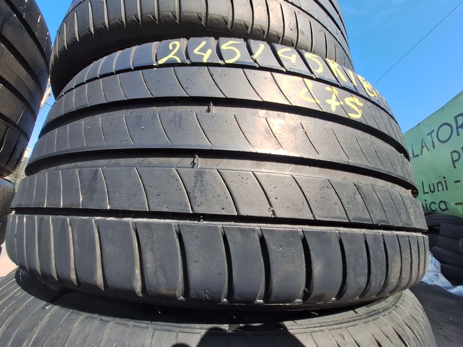 4 anvelope 245/45r18 Michelin rft zp Montaj Gratuit