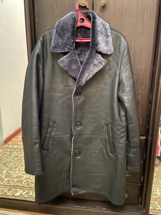 Мужскак кожанная дубленка