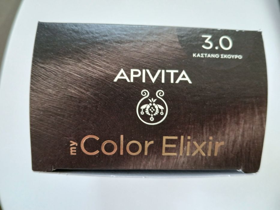 Vopsea de par fără amoniac Apivita 3.0