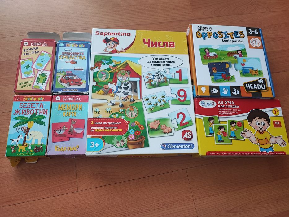 Образователни игри и Комплект за игра Smoby