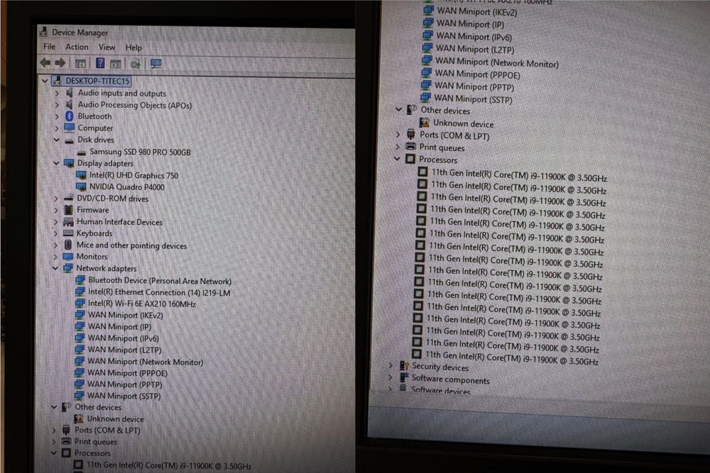 Dell Precision 3650 - i9-11900K - 64GB DDR4-nVidia Quadro P4000