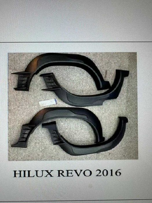 Overfendere aparatori de noroi Toyota Hilux Revo anii 2016+