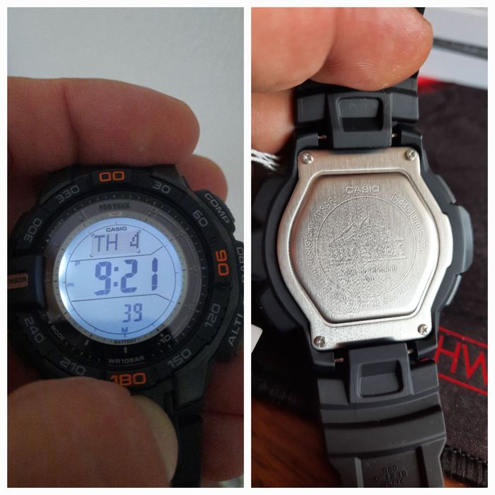 Casio Protrek și G Shock