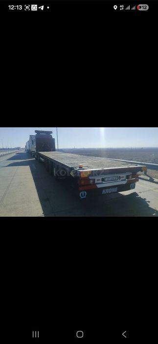 Полуприцеп площадка крона мега 2005 г.в