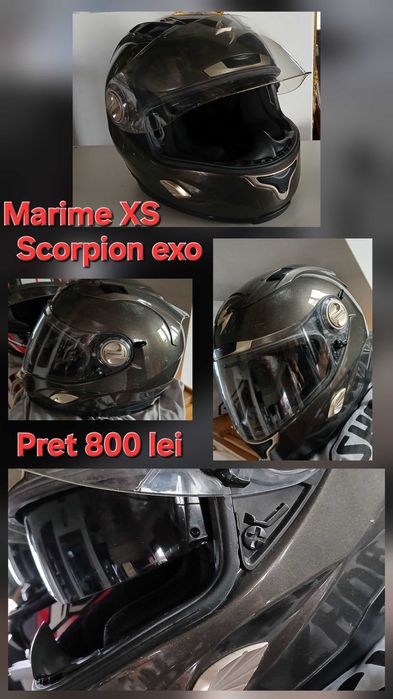 Casca moto si geaca moto din piele