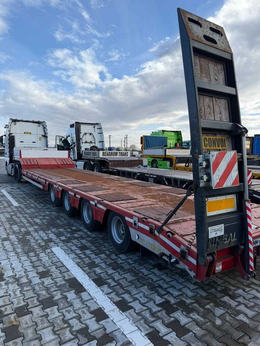 Trailer Ayhan Unsal UNS4 29AR  4 axe cu Rampe Hidraulice!!