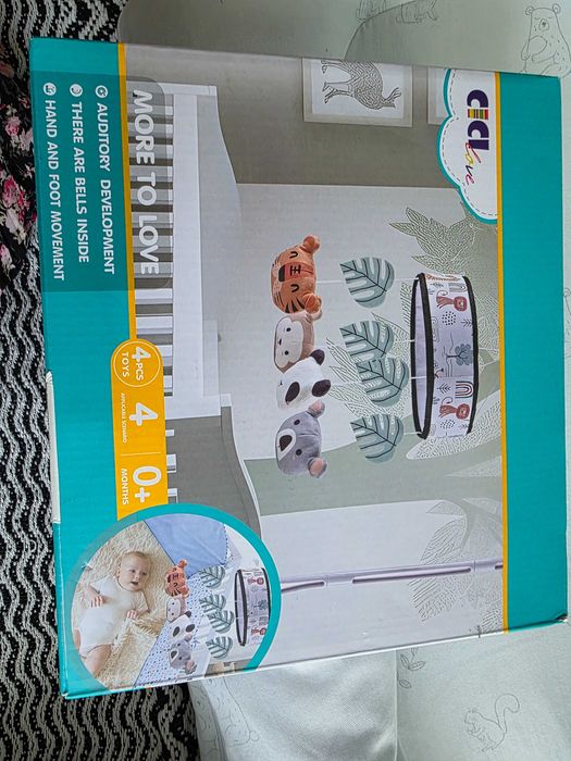 Въртележка за бебешка кошара Chipolino Tropic