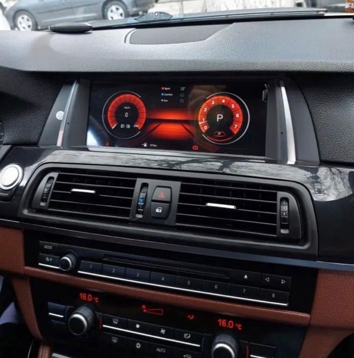 Navigatie Android Carplay BMW F10 F11 seria 5 Waze YouTube