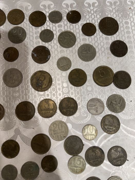 монеты разных годов СССР