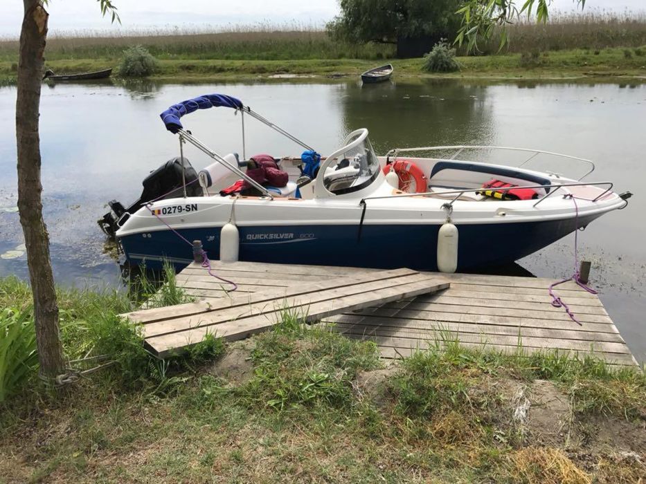 Barca Quicksilver QS 600 Commander+motor Mercury 150CP+peridoc