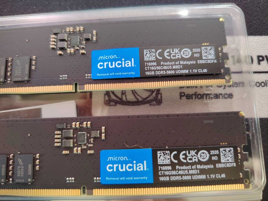 Рам памет Crucial 32GB (2x16GB) DDR5 5600MHz