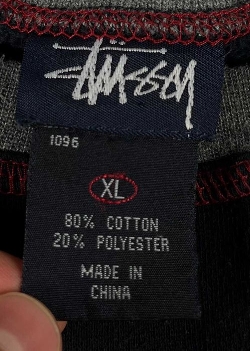 Stussy Vintage 00s Y2K Crewneck Sweatshirt Мъжка Блуза