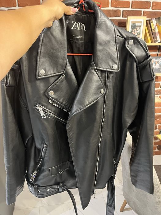Мъжко кожено яке Zara , размер М