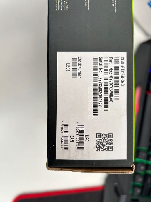 Видеокарта ASUS GeForce GTX 1650 Dual OC — 4GB GDDR5