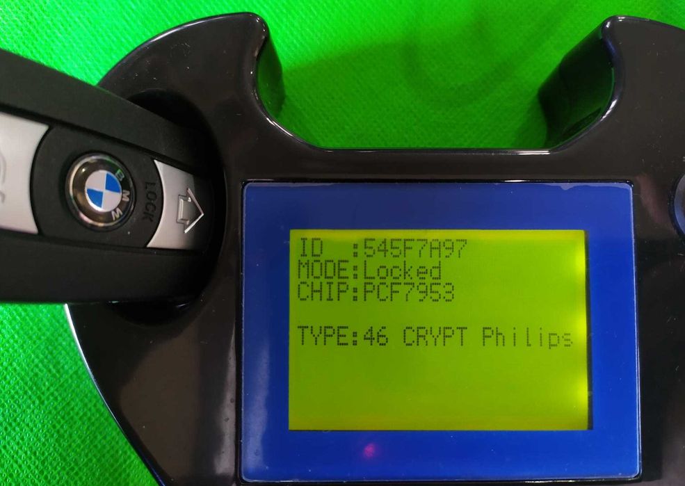 Кутийка ключ дистанционно BMW  Оригинална батерия VL2020 E90 E60 X5 X6