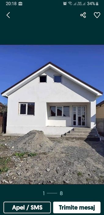 Vand container modular tip casa de locuit din structura metalica