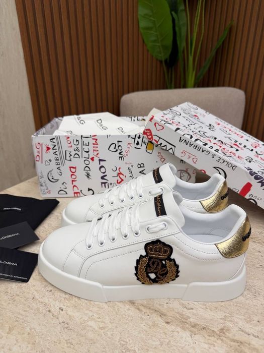 Заглавие: Мъжки маратонки Dolce & Gabbana – бели