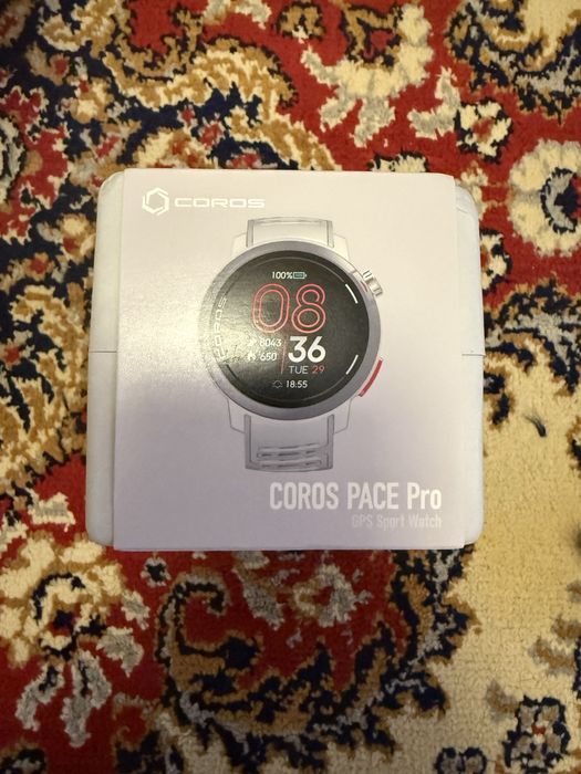 Coros pace pro grey blue Black