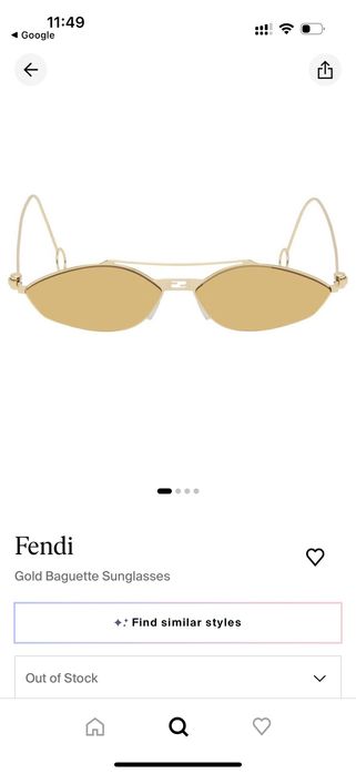 Fendi нов модел очила