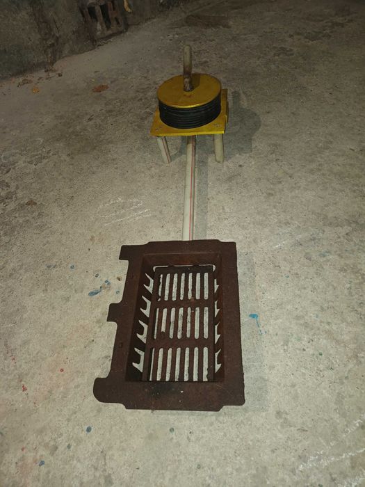 пълен комплект .оджак с ръчно  духало ..