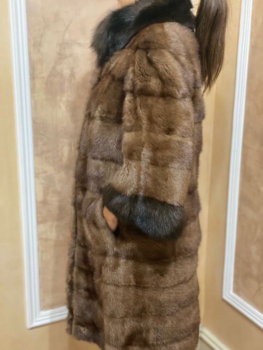 Шуба норковая женская