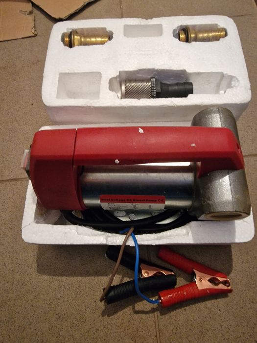 Pompa transfer lichide alimentare 12/24 V