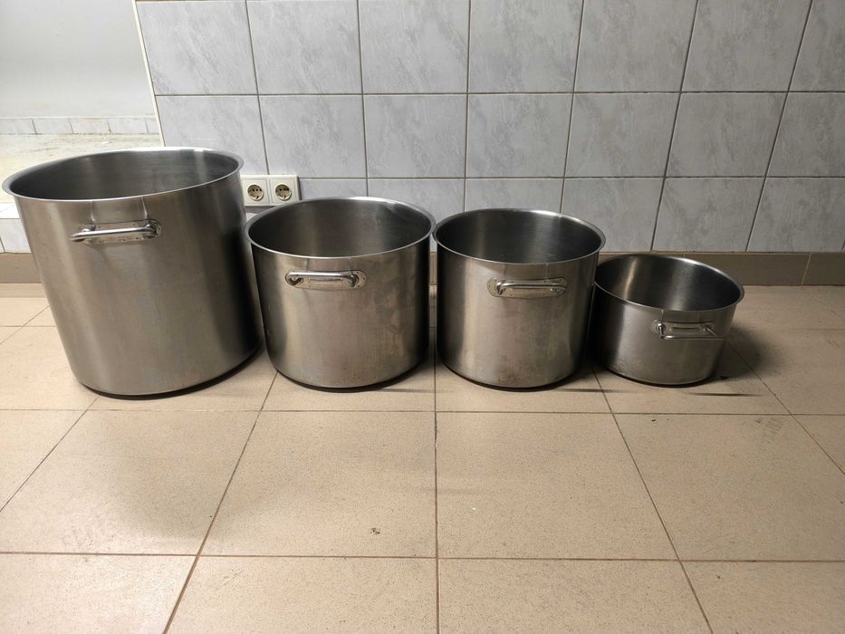 Oale (Cratite) profesionale inox. (marimile si preturile sunt in descriere)
