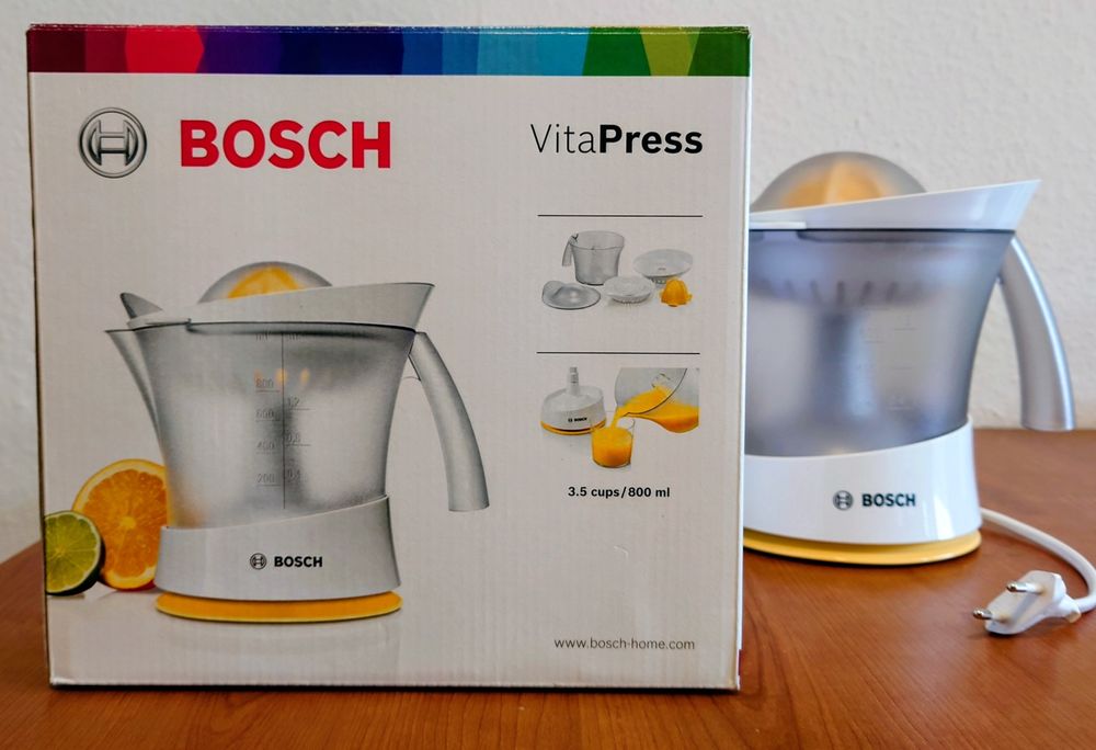 Bosch MCP3500N Citrus press, 800ml, без бисфенол А (BPA) Цитрус преса