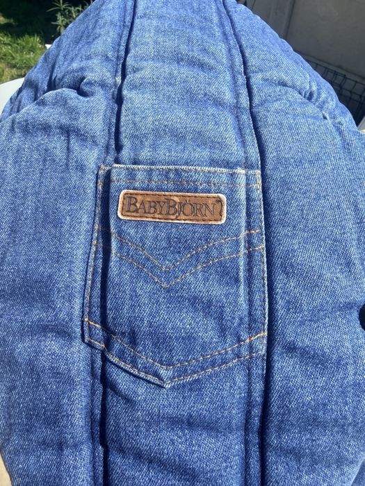 NOU BabyBjorn baby carrier ediție limitată denim 0 luni +