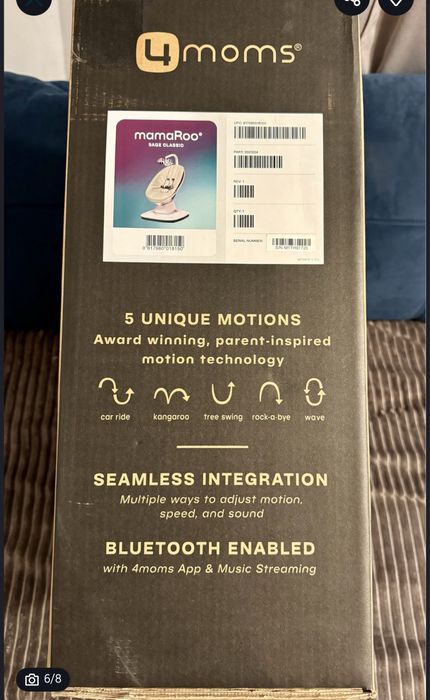 Продам кресло-качалку 4Moms MamaRoo5