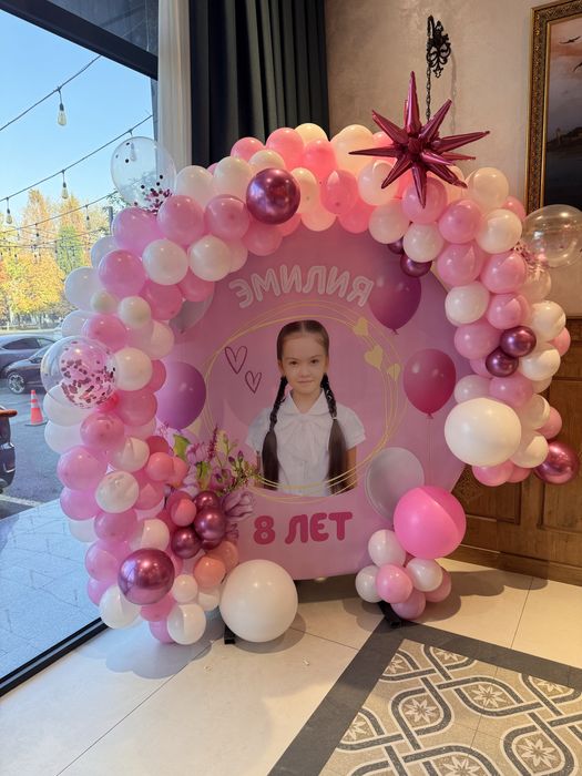 Оформление шарами