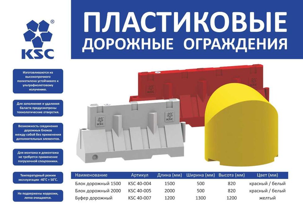 Дорожные блоки 2м., ограждения, Буфер, дорожный блок, ограждение.