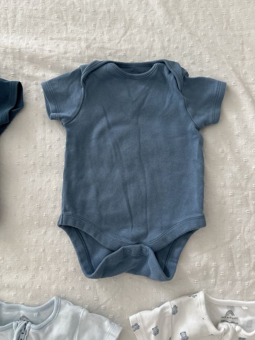 Пижамки с цип + бодита NEXT до 62см