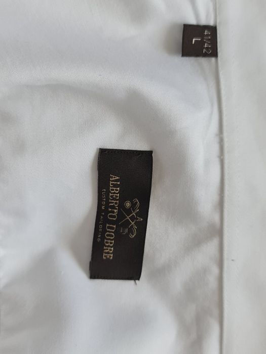 Camasa Alberto Dobre Tailoring eveniment,custom,Purtata 1 data,Alba,L