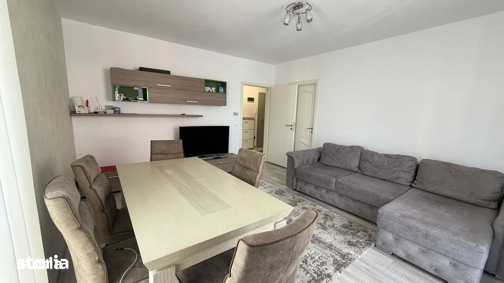 Apartament 2,5  camere, mobilat cu 2 balcoane
