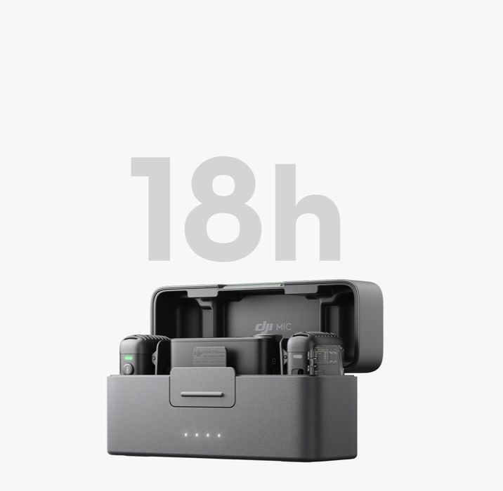 Микрофон DJI Mic 2 (2 TX + 1 RX + Charging Case)
Все-в-одном, готово к