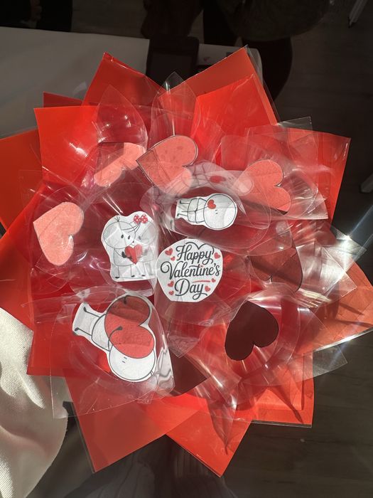 Светещ букет за Св. Валентин