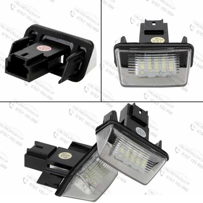 Set Lampi Led numar pentru Toyota  Auris, Corolla, Avensis T27