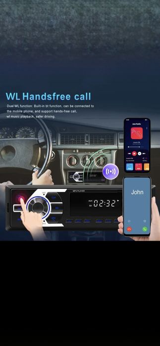 Radio Mp3 Aux Usb Bluetooth auto