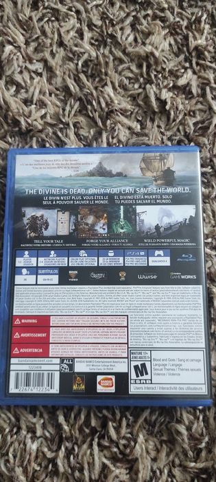 Divinity original sin 2 диск на ps4
