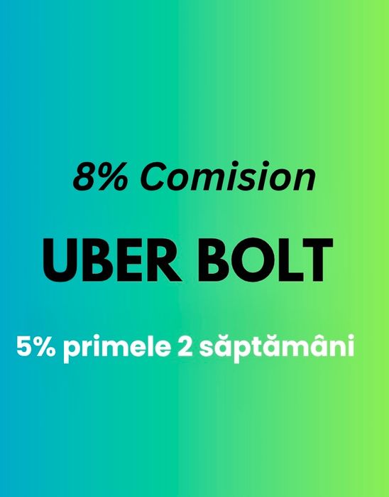 Flotă Autorizată UBER - BOLT 8%