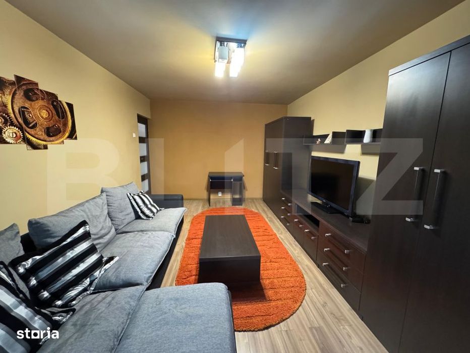 Apartament 2 camere, decomandat, 52 mp, decomandat, zona George Enescu