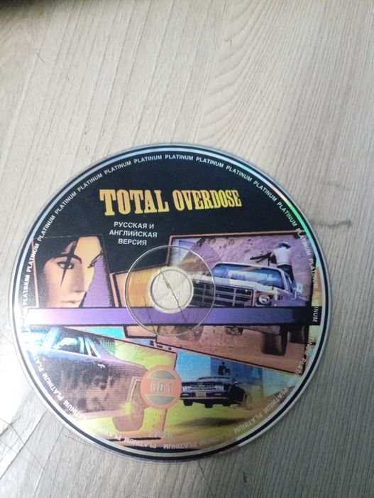 Продам DVD диски с игрой total overdose