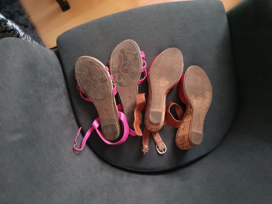 5 perechi sandale marimea 36 (pachet toate)